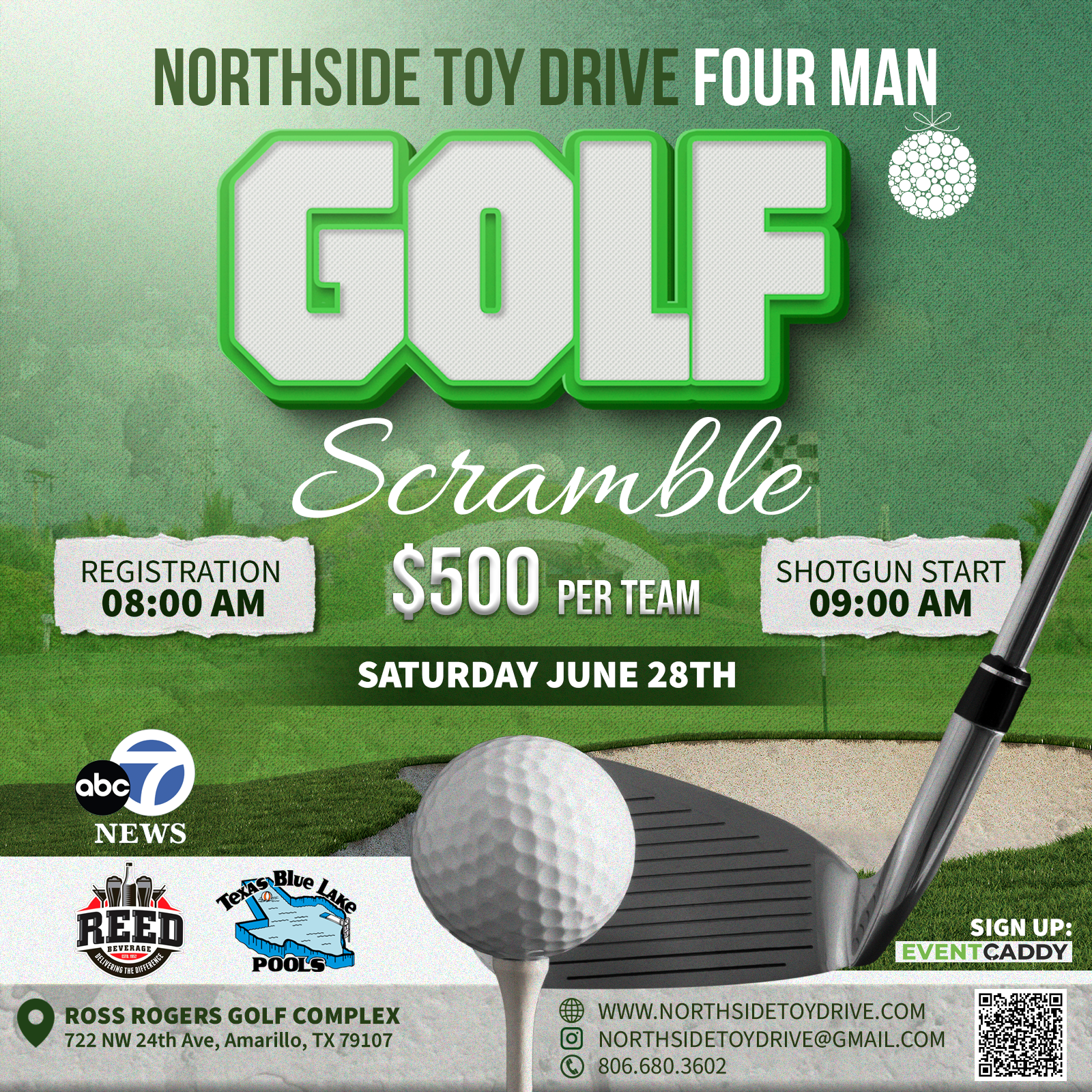 Golf Tournament — Northside Toy Drive (Copy)